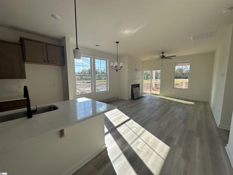 Furnished interior view inside a new home in Shiloh Trail, Wellford (Image 13). Furnished interior view inside a new home in Shiloh Trail, Wellford (Image 13).