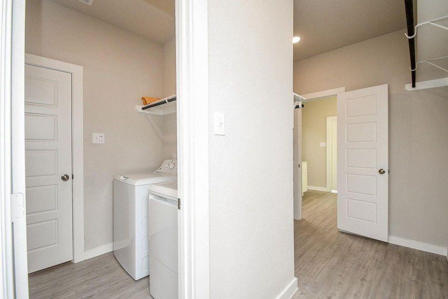 Furnished interior view inside a new home in Marvida, Cypress (Image 7).