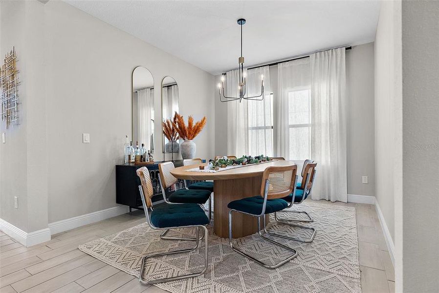 Furnished interior view inside a new home in , Parrish (Image 7).