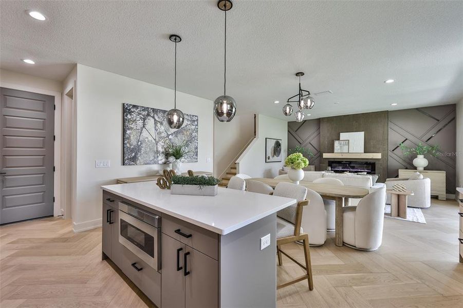 Furnished interior view inside a new home in , Tampa (Image 39). Furnished interior view inside a new home in , Tampa (Image 39).