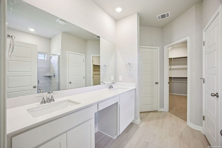 Furnished interior view inside a new home in Kallison Ranch, San Antonio (Image 9).