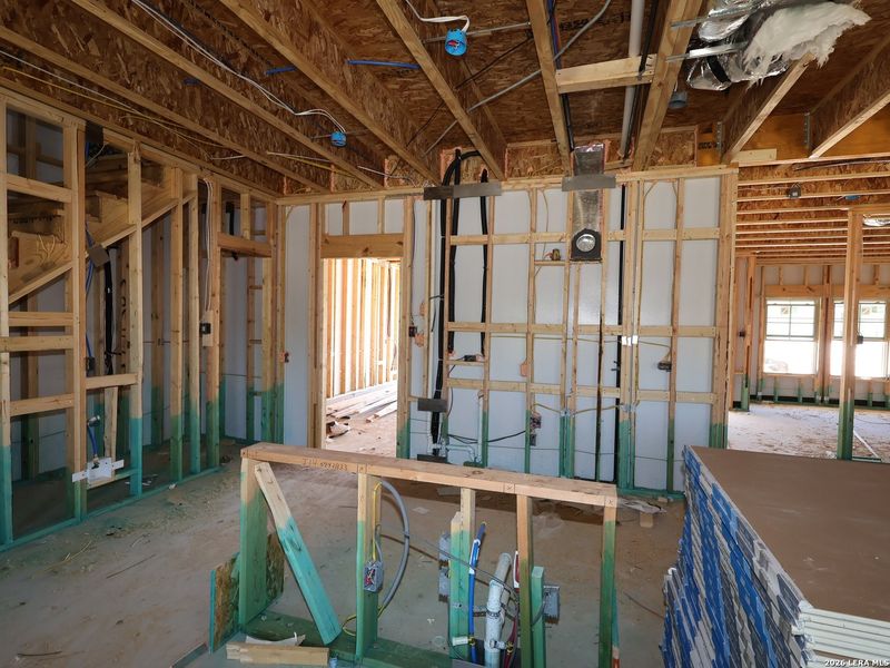 In-progress construction of a new home in Agave, San Antonio, TX (Image 20).