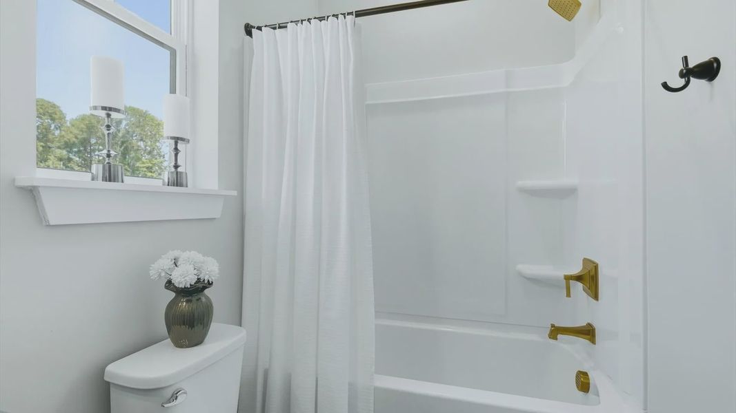Furnished interior view inside a new home in Traynham Place, Greenville (Image 39).