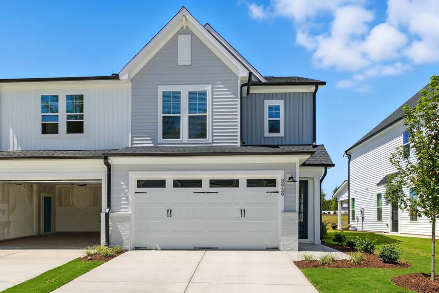Representative exterior photo of a completed home built from the The Juniper by RobuckHomes in Kennebec Crossing, Angier, NC (Image 33).