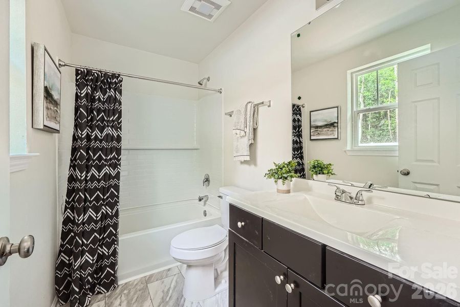Furnished interior view inside a new home in , Charlotte (Image 13).