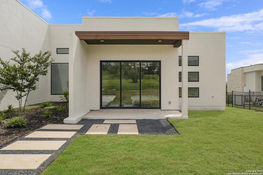 Front exterior of a new home in , San Antonio, TX, highlighting curb appeal (Image 33).