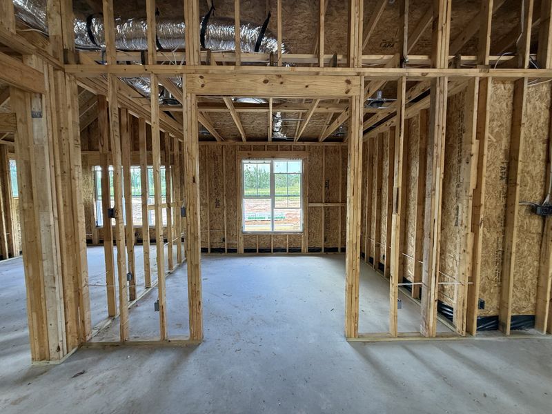 In-progress construction of a new home in Monarch Manor, Poolville, TX (Image 9).