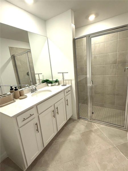 Furnished interior view inside a new home in , Ave Maria (Image 12).