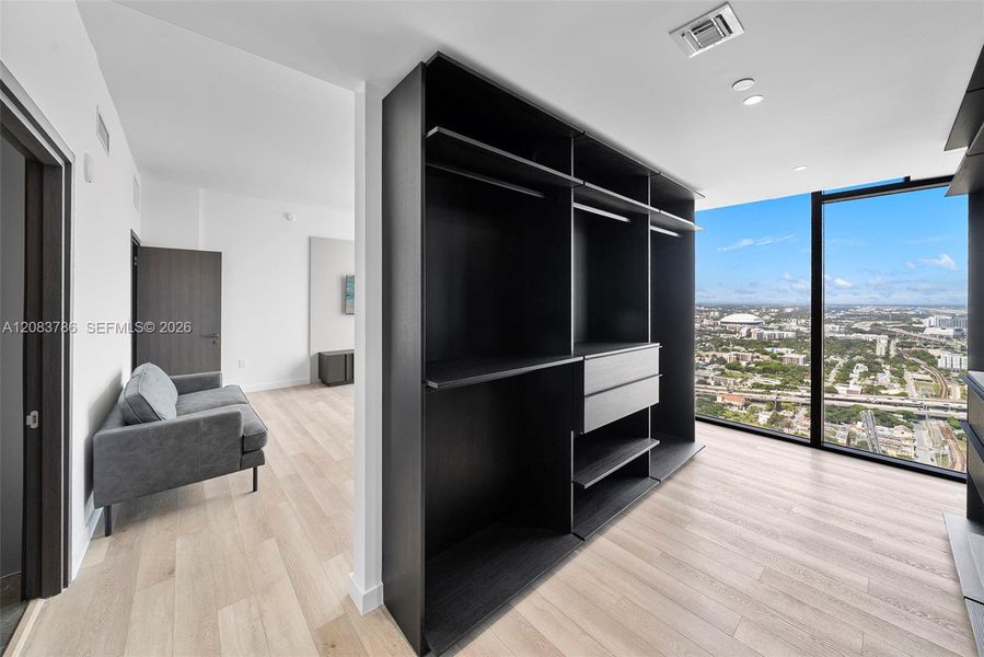 Furnished interior view inside a new home in , Miami Beach (Image 11). Furnished interior view inside a new home in , Miami Beach (Image 11).