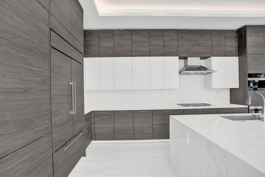 Oversized Hidden Walk-in Pantry