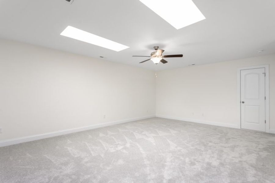 Representative unfurnished interior of a home built from the Devon by Keystone Homes NC in Trellises, High Point (Image 51).