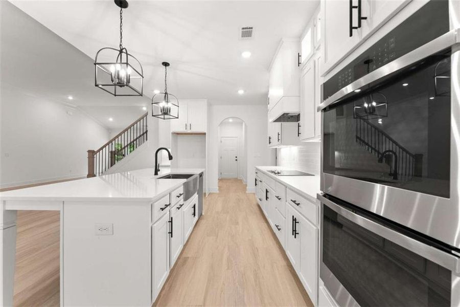 Furnished interior view inside a new home in , Maysville (Image 12).