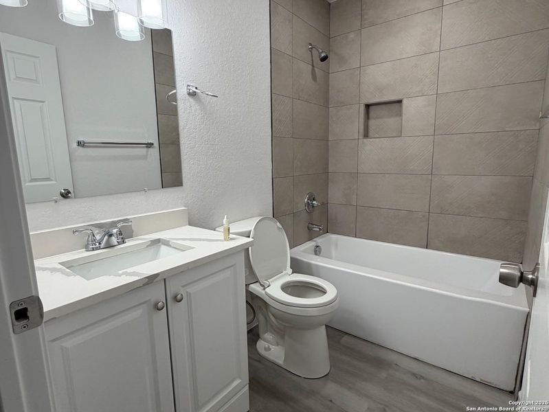 Furnished interior view inside a new home in , Moore (Image 14). Furnished interior view inside a new home in , Moore (Image 14).