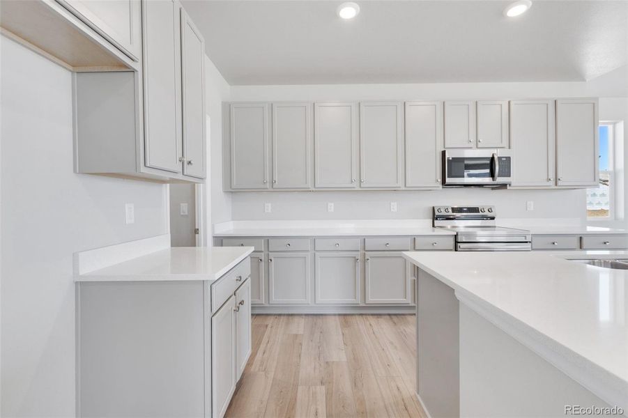 Furnished interior view inside a new home in Cherry Meadows, Brighton (Image 6).