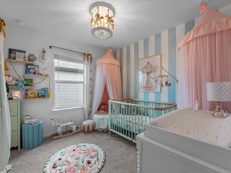 Furnished interior view inside a new home in Mavera, Conroe (Image 18).