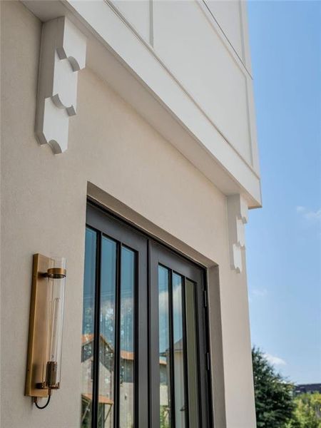 Exterior details and patio area of a home in , Fayetteville (Image 19). Exterior details and patio area of a home in , Fayetteville (Image 19).