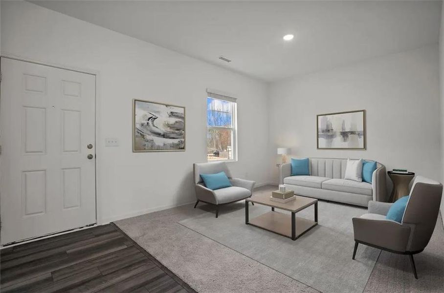 Furnished interior view inside a new home in Casteel, Bethlehem (Image 6). Furnished interior view inside a new home in Casteel, Bethlehem (Image 6).