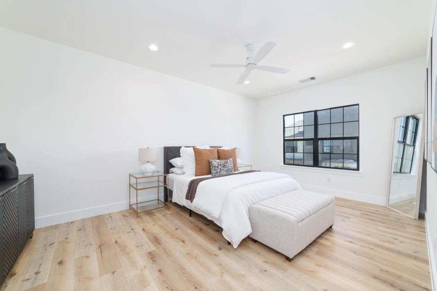 Furnished interior view inside a new home in , Houston (Image 10). Furnished interior view inside a new home in , Houston (Image 10).