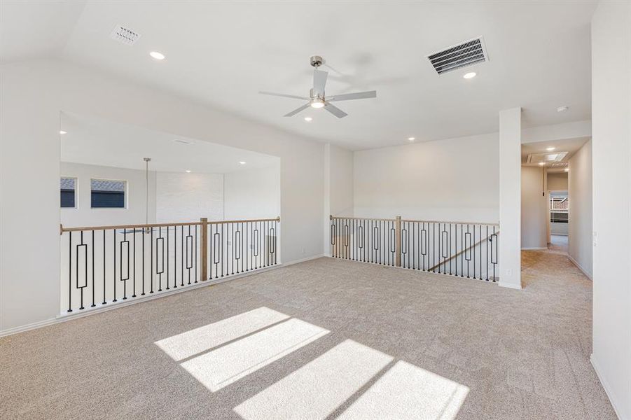 Spacious, unfurnished interior of a new home in Hayes Crossing, Midlothian (Image 30).