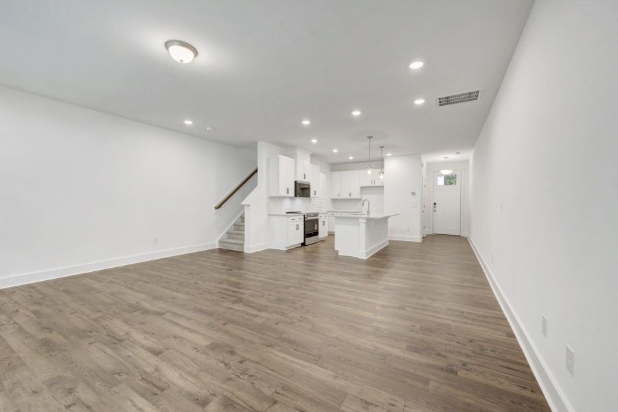 Spacious, unfurnished interior of a new home in Ashmore Townes, Garner (Image 15).