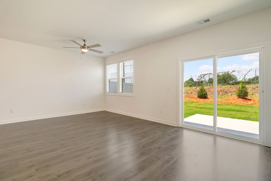 Representative unfurnished interior of a home built from the Ivey by Hunter Quinn Homes in Westgate Village Townes, Spartanburg (Image 29). Representative unfurnished interior of a home built from the Ivey by Hunter Quinn Homes in Westgate Village Townes, Spartanburg (Image 29).