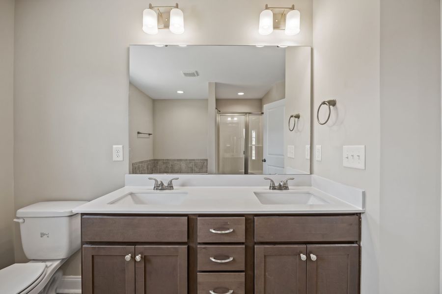 Furnished interior view inside a new home in Davenport Farms, Winterville (Image 12).