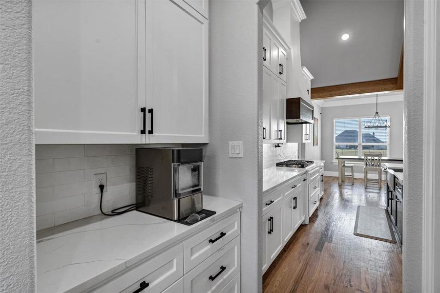 Furnished interior view inside a new home in , Godley (Image 16).