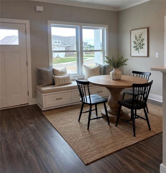 Furnished interior view inside a new home in , Cartersville (Image 6).