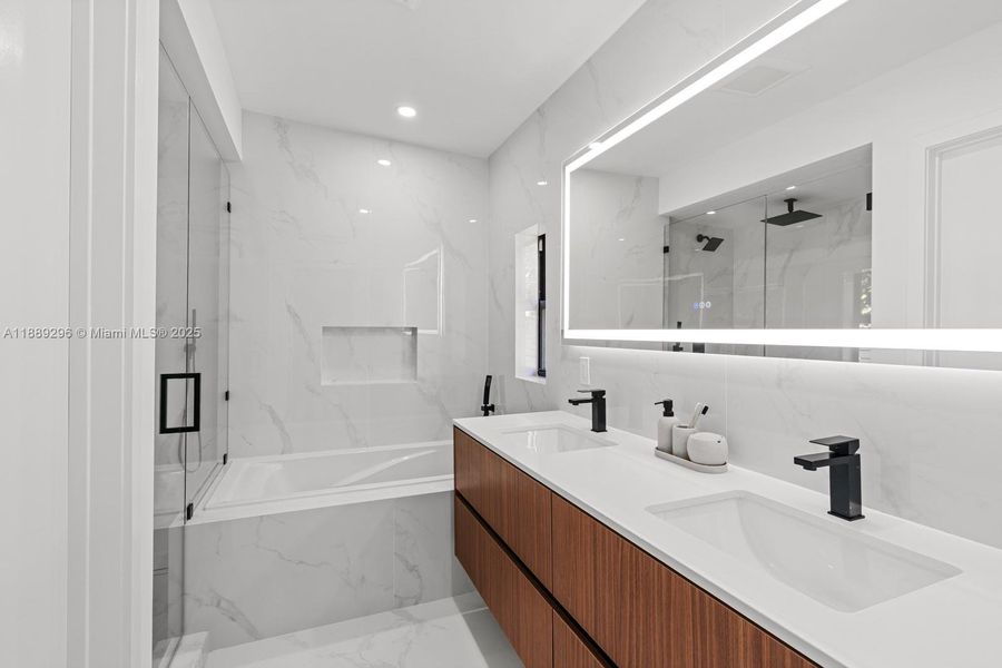 Furnished interior view inside a new home in , Miami (Image 8). Furnished interior view inside a new home in , Miami (Image 8).