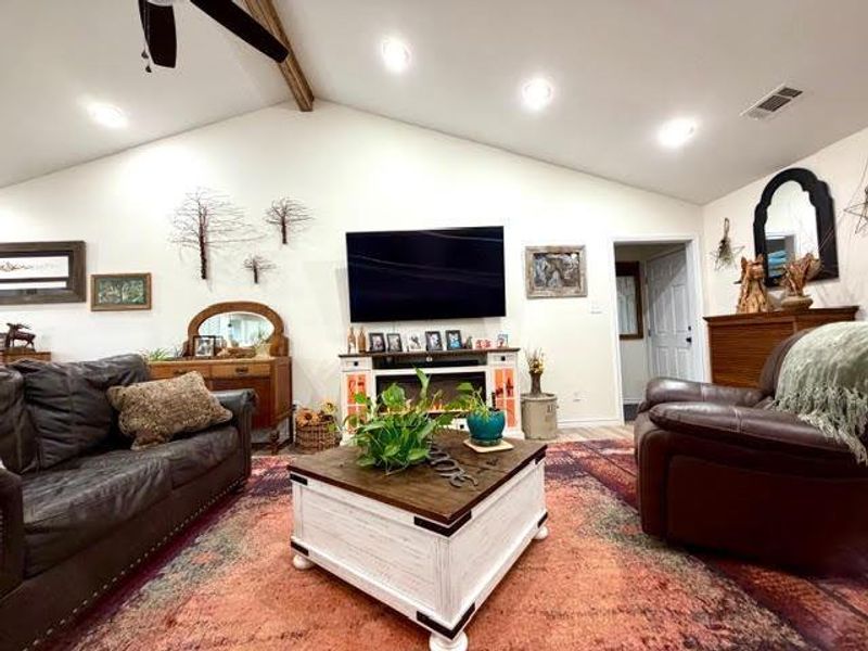 Furnished interior view inside a new home in , Poynor (Image 27).