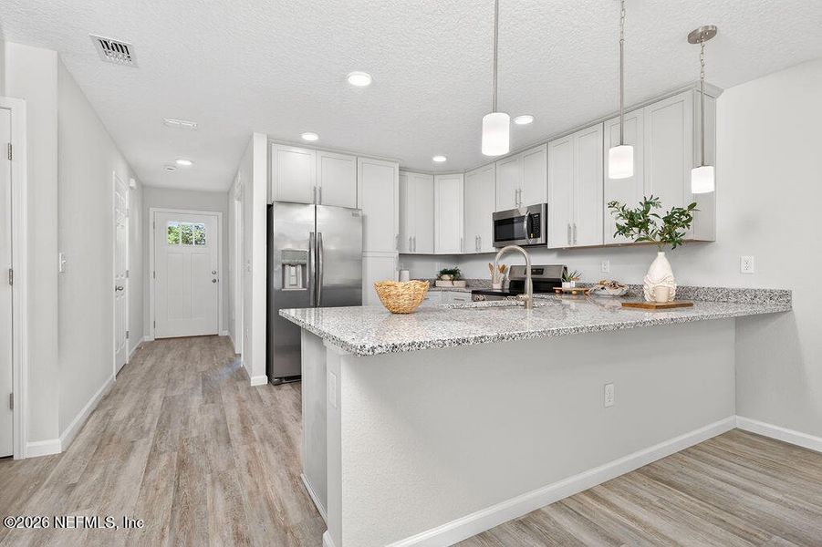 Furnished interior view inside a new home in , Jacksonville (Image 8).