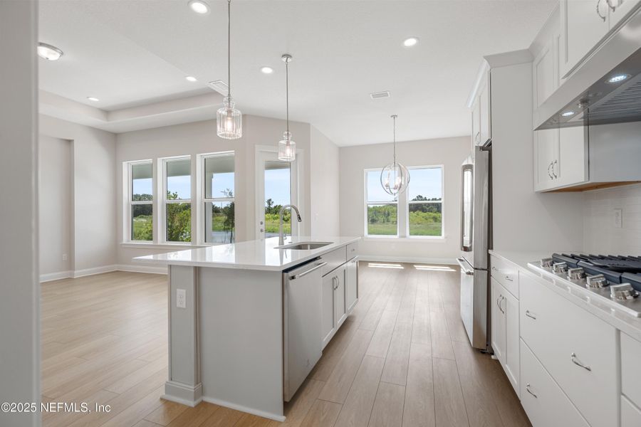 Furnished interior view inside a new home in Madeira, St. Augustine (Image 15).