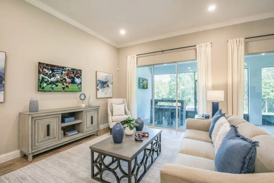 Representative furnished interior of a home built from the Huntington by Maronda Homes in Malabar Springs, Palm Bay (Image 15).