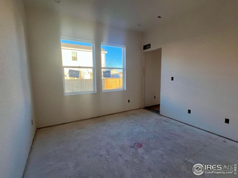 In-progress construction of a new home in Sage Meadows, Wellington, CO (Image 12). In-progress construction of a new home in Sage Meadows, Wellington, CO (Image 12).