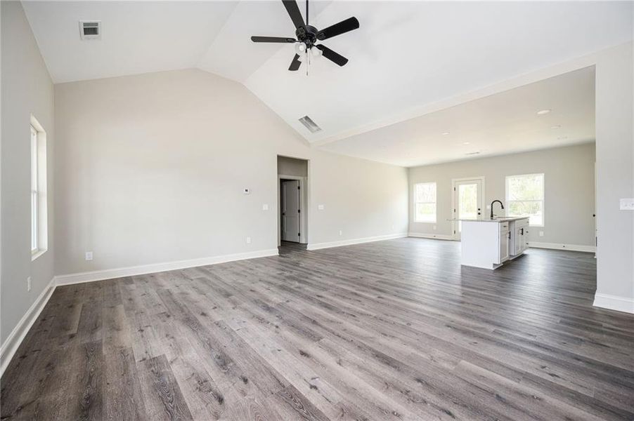 Spacious, unfurnished interior of a new home in , Mount Zion (Image 15). Spacious, unfurnished interior of a new home in , Mount Zion (Image 15).