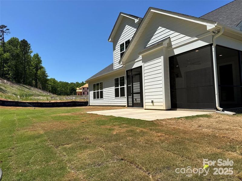 Exterior details and patio area of a home in Red Hill, Concord (Image 4).