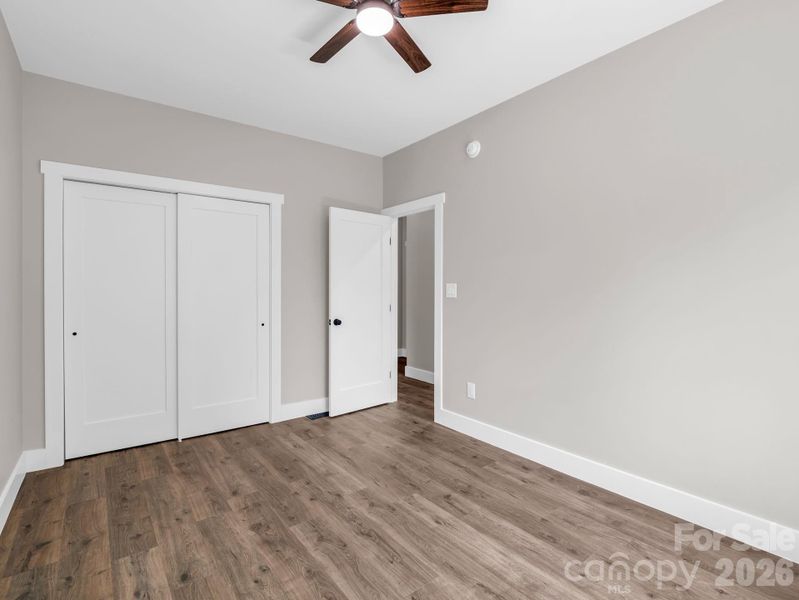 Bedroom 2, hardwood floors, all doors and windows are insulated and home has extra insulation Bedroom 2, hardwood floors, all doors and windows are insulated and home has extra insulation