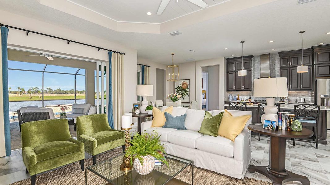 Furnished interior view inside a new home in Grand Park Real Estate and Homes for Sale in Sarasota, FL - Neal Communities, Sarasota (Image 36). Furnished interior view inside a new home in Grand Park Real Estate and Homes for Sale in Sarasota, FL - Neal Communities, Sarasota (Image 36).
