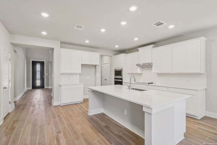 Furnished interior view inside a new home in Fox Falls, Boerne (Image 11).
