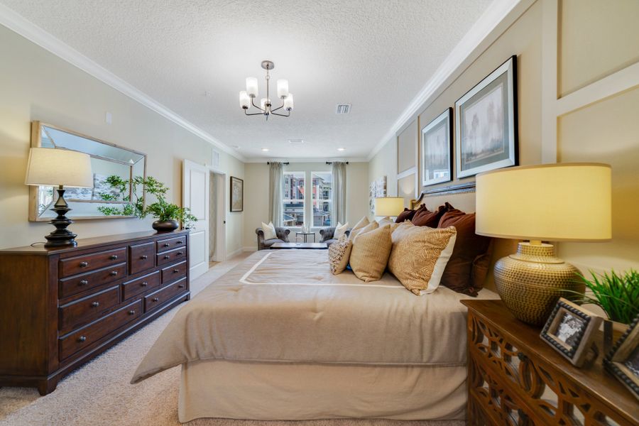 Furnished interior view inside a new home in Gatherings® of Lake Nona, Orlando (Image 9).