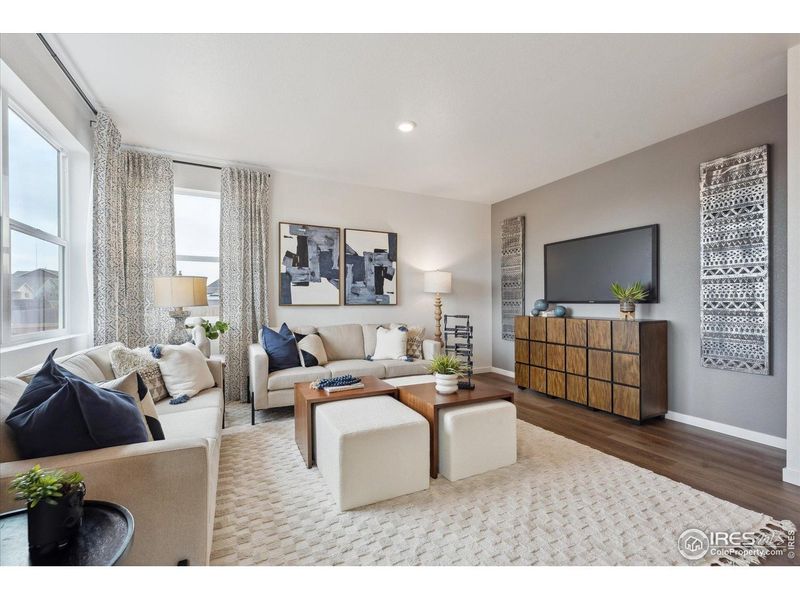 Furnished interior view inside a new home in Brighton Crossing, Brighton (Image 6).