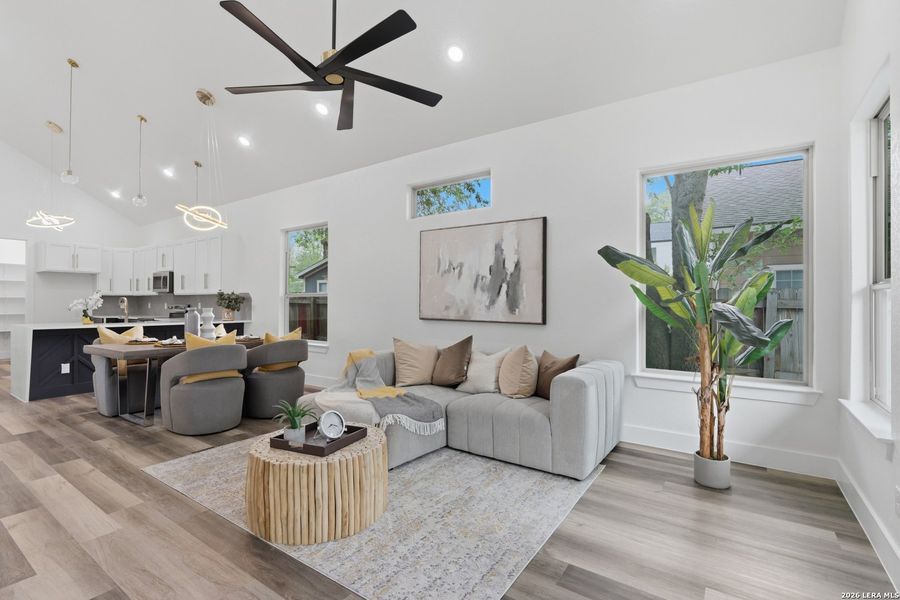 Furnished interior view inside a new home in , San Antonio (Image 24).