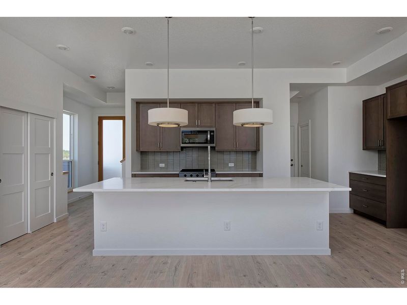 Furnished interior view inside a new home in West Grange, Longmont (Image 5).