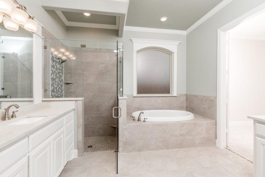 Representative furnished interior of a home built from the The Michie by West Point Homes in Riverdance, Keller (Image 13). Representative furnished interior of a home built from the The Michie by West Point Homes in Riverdance, Keller (Image 13).