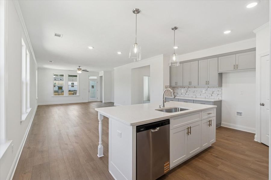 Furnished interior view inside a new home in Tillery Park, Grovetown (Image 7).