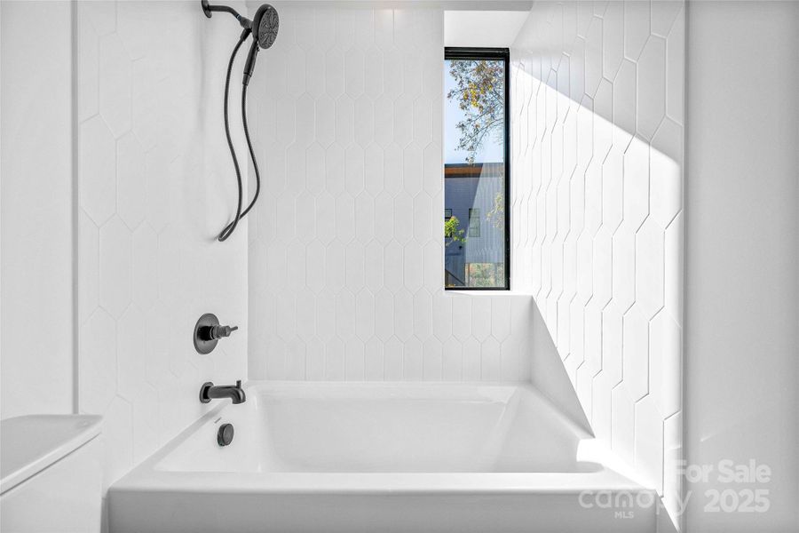 Close-up of interior finishes inside a home in , Asheville (Image 19).