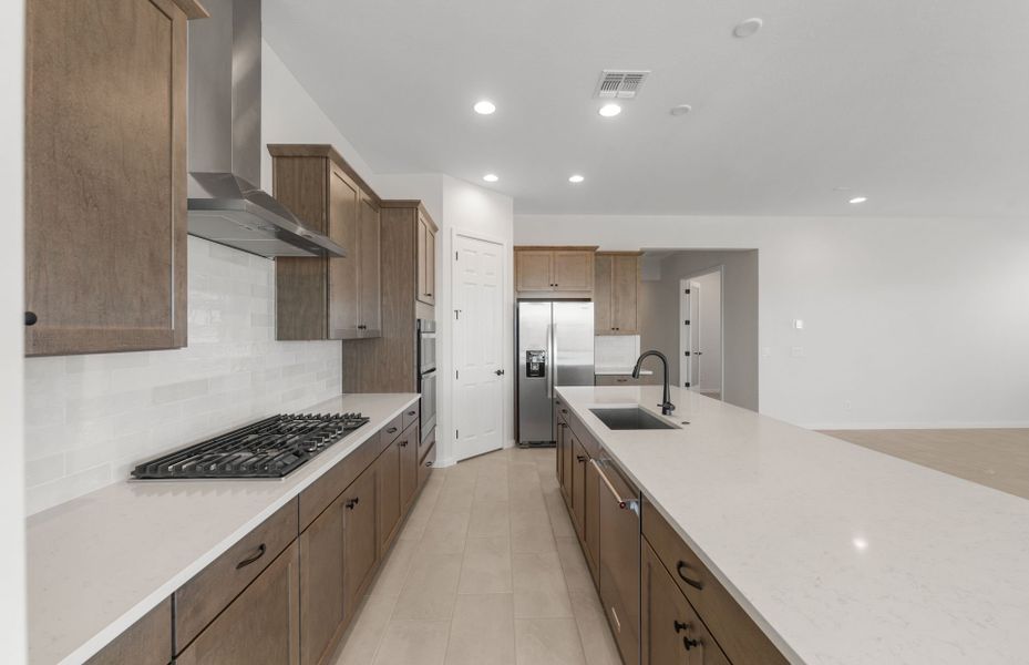 Furnished interior view inside a new home in Soleo, San Tan Valley (Image 12).
