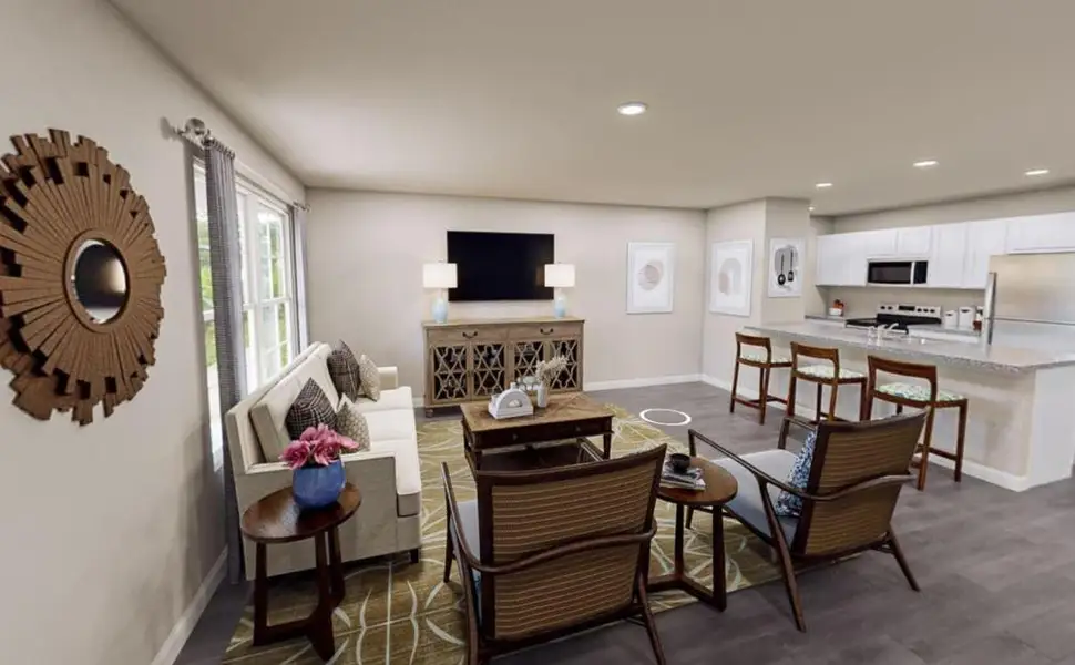 Furnished interior view inside a new home in Redland Estates, Lufkin (Image 6).