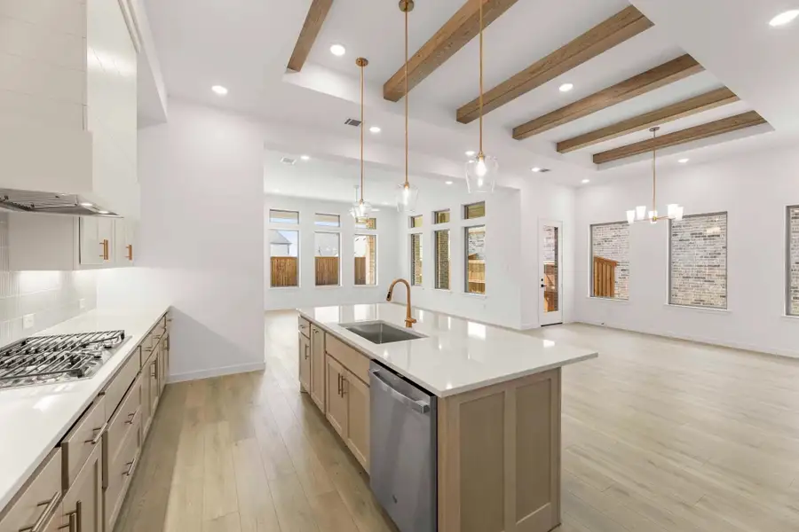 Open Kitchen-Living-Dining Room Representative Photo featuring the Serene Collection