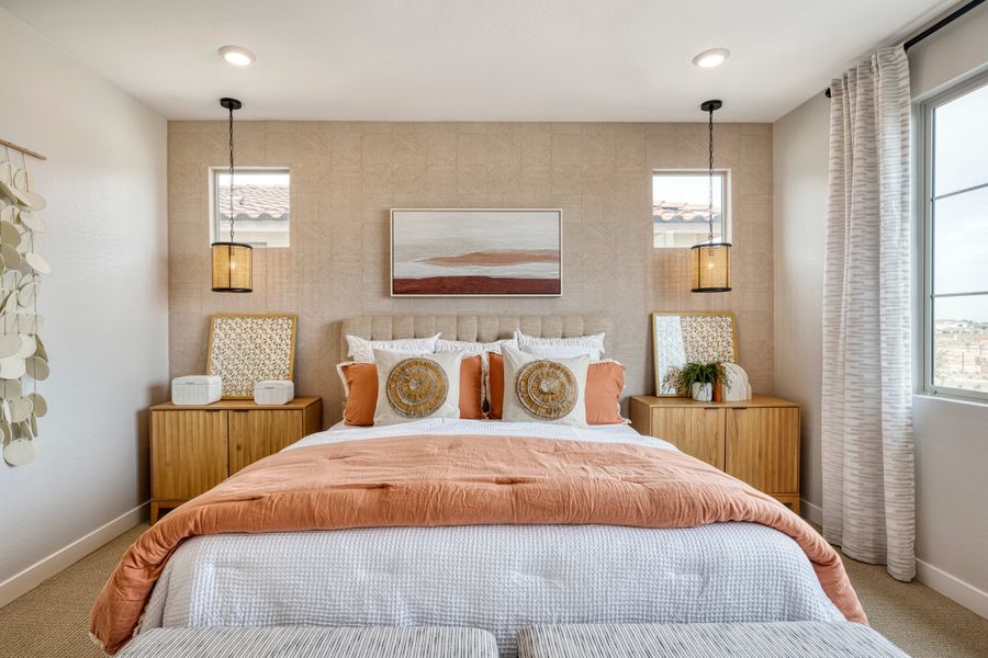 Furnished interior view inside a new home in Waterston Central, Gilbert (Image 8).